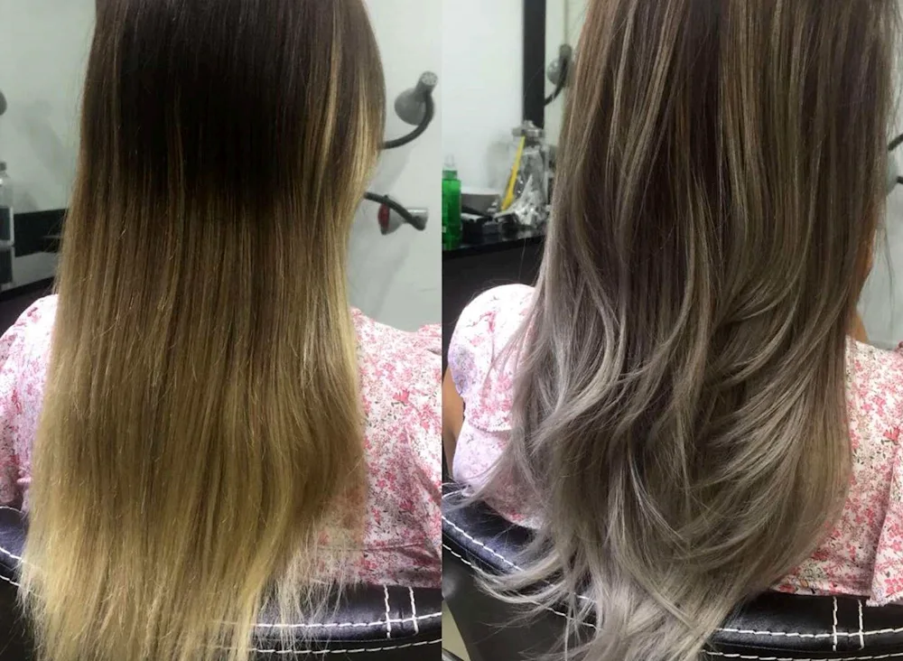 Shatush balayage