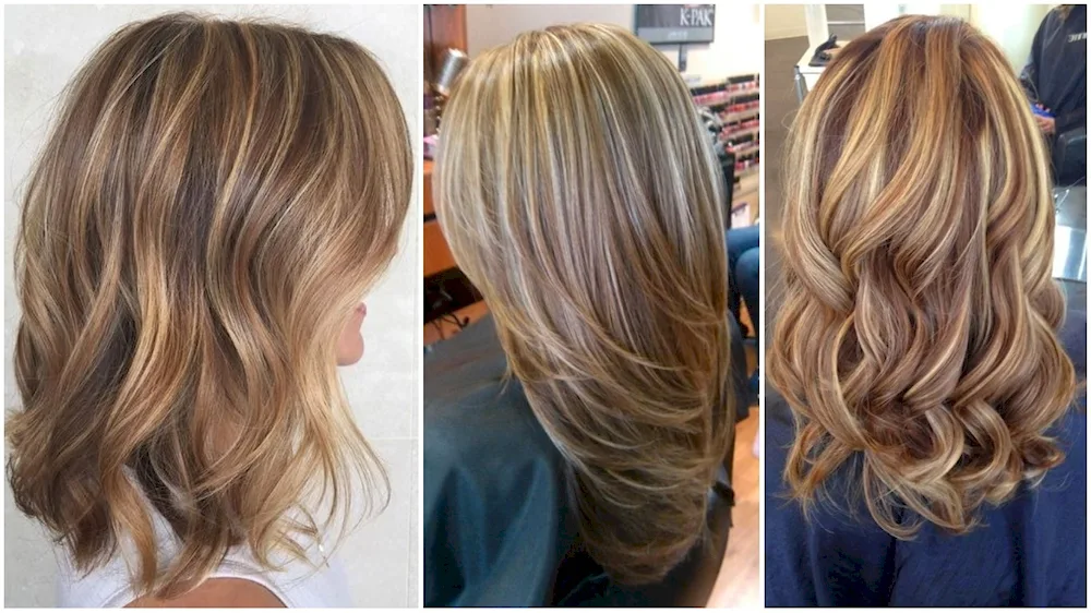 Cascade tinted highlights