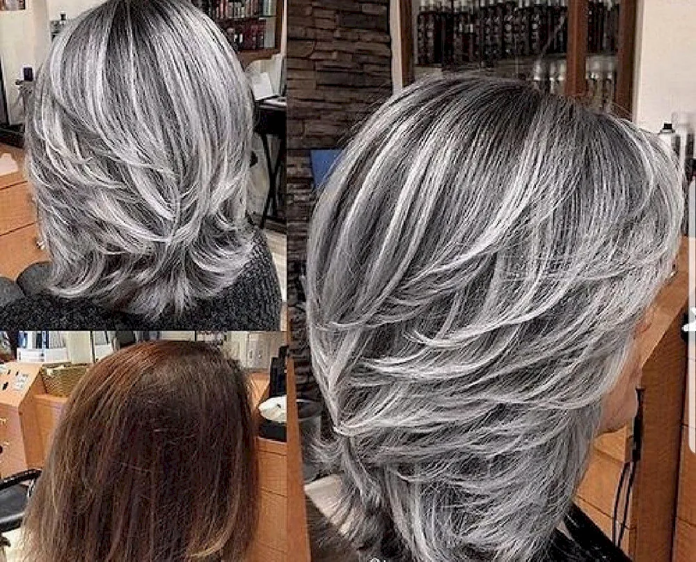 Lucas 2020 Grey hair colouring