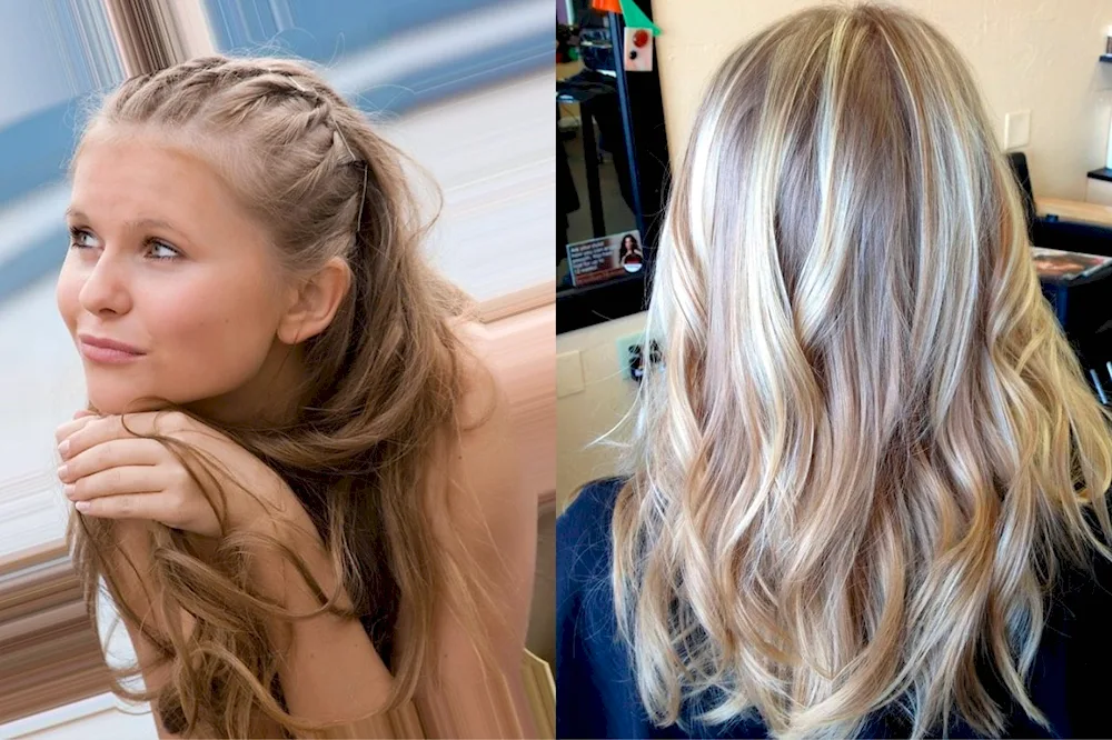 Beautiful bright hair