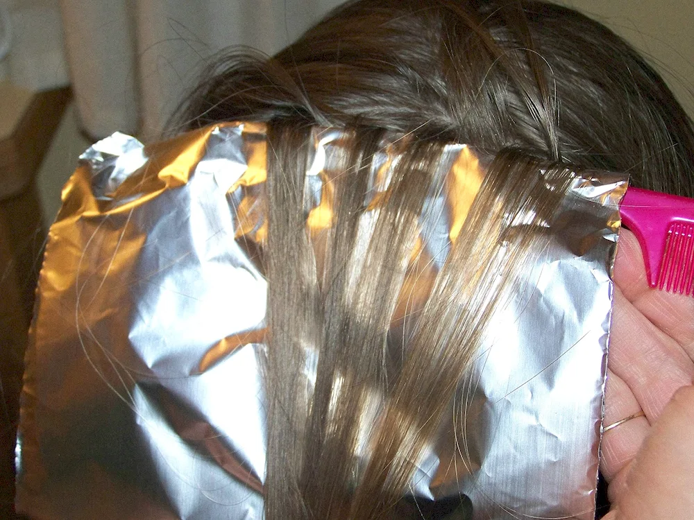 Foil Hair Styling