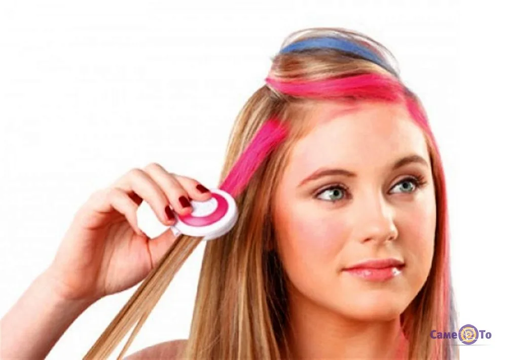 Hot Huez hair colouring crayons