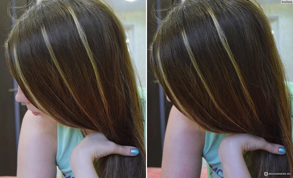 Colouring and toning for dark blonde hair