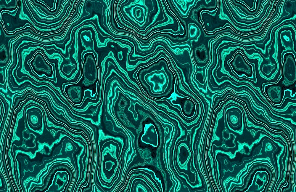 Petalled malachite