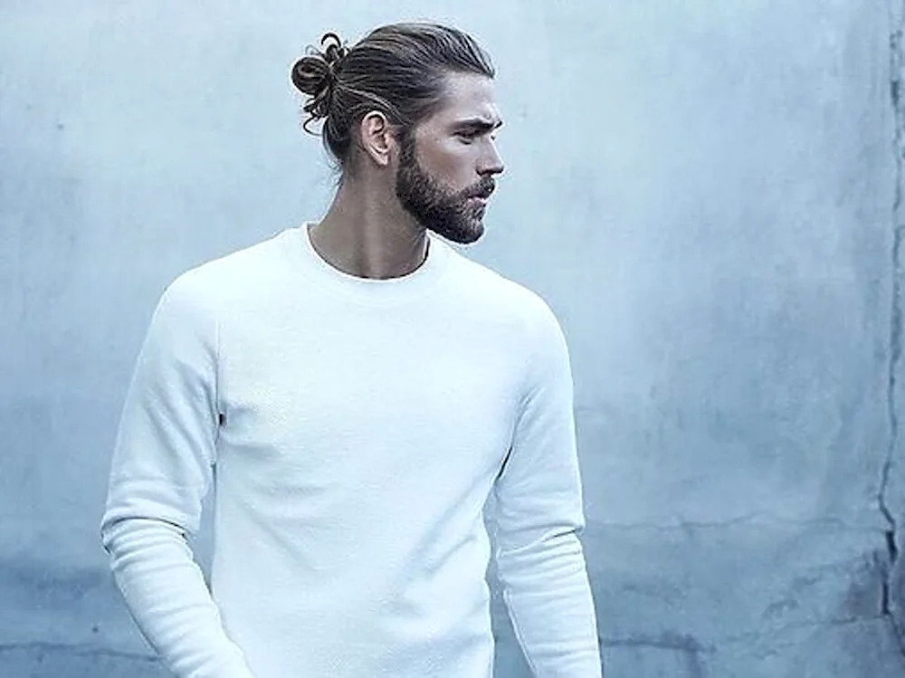 Man bun haircut for men hairstyles