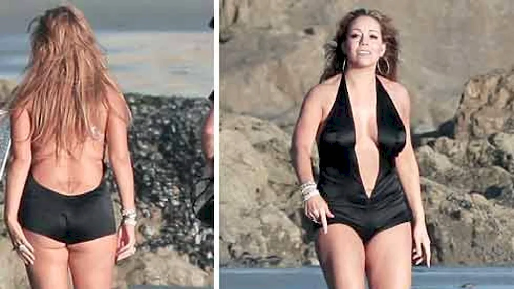 Mariah Carey without make-up