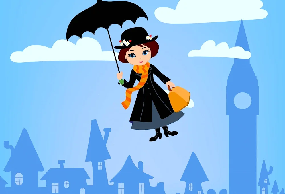 Mary Poppins cartoon