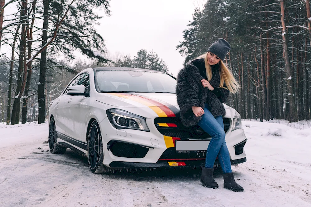 Mercedes 63 AMG winter