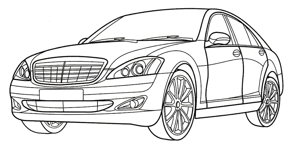 Audi a4 avant Sketch