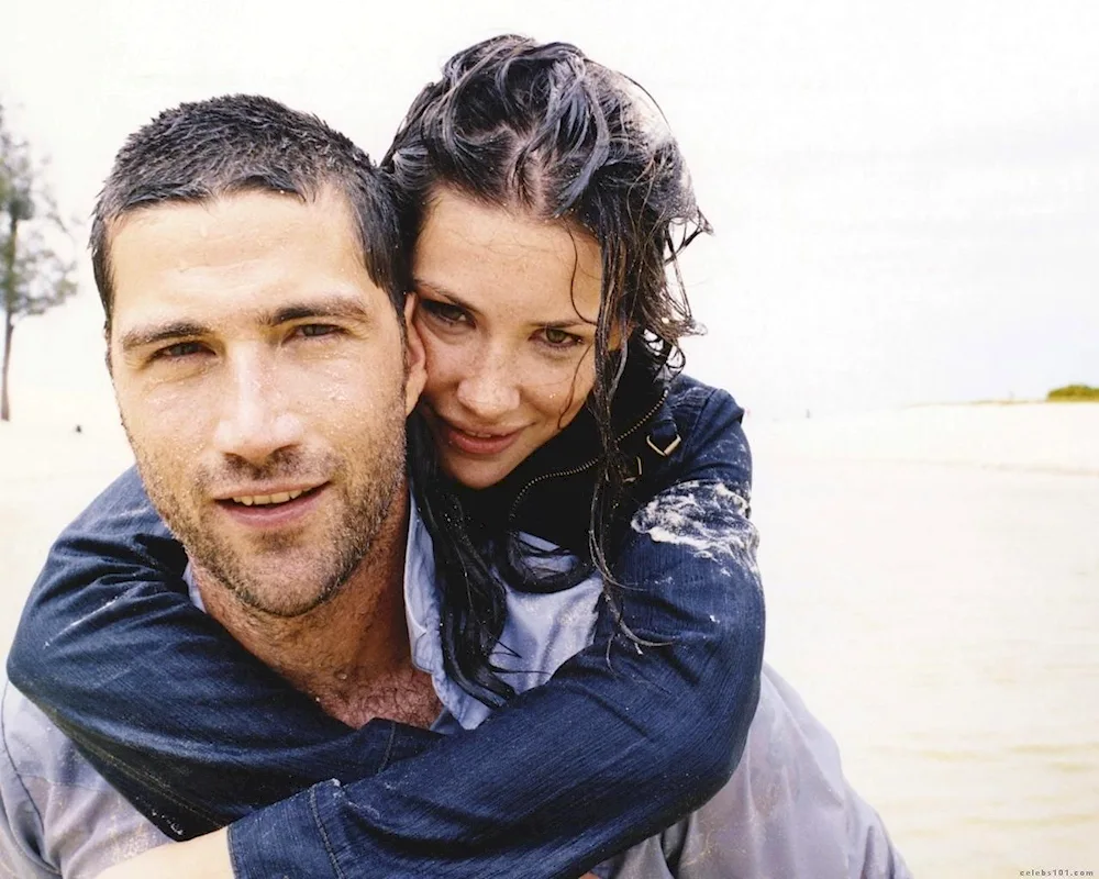 Matthew Fox with his wife