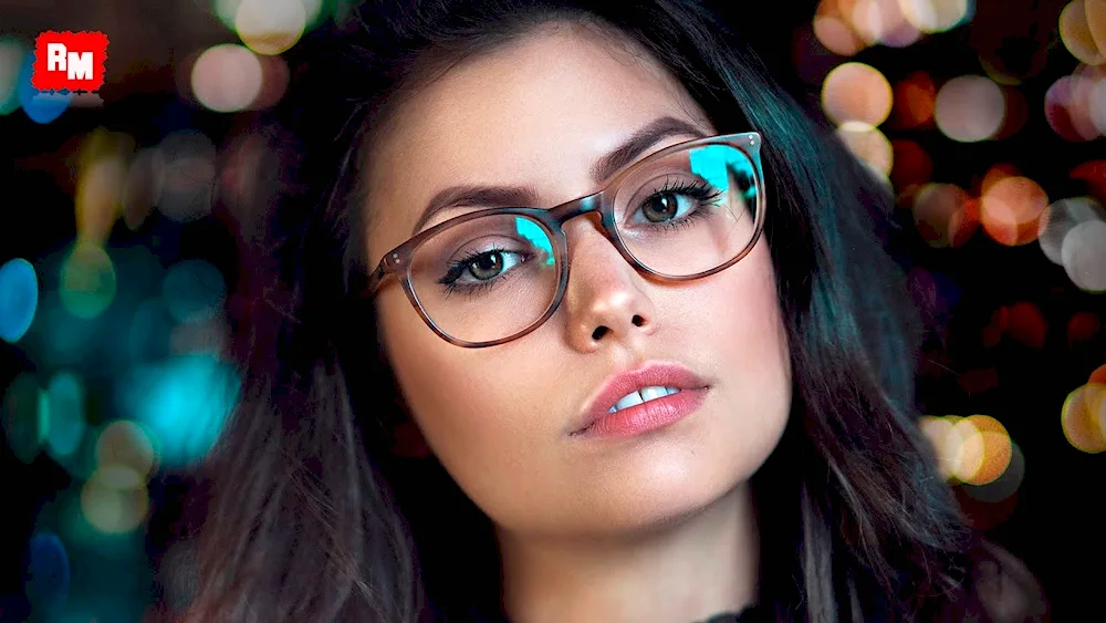 Girl in glasses