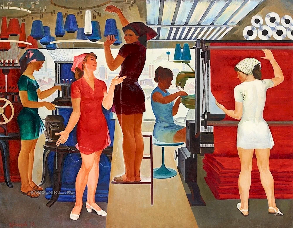 Popkov Viktor Efimovich. Youth 1957