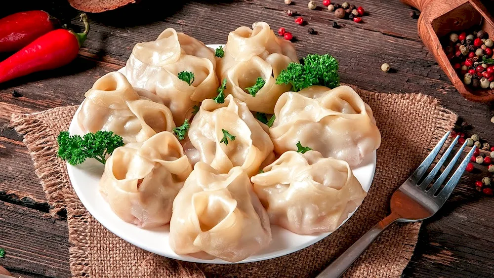 Taizhanovskie dumplings Salavat