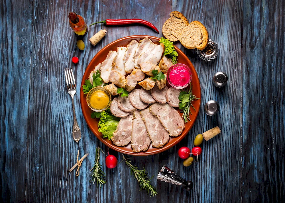Meat assortment