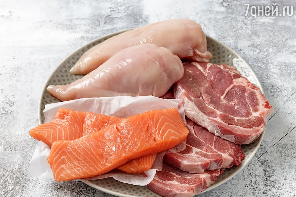 Meat and fish