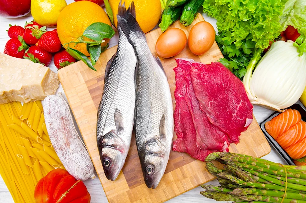 Meat and fish