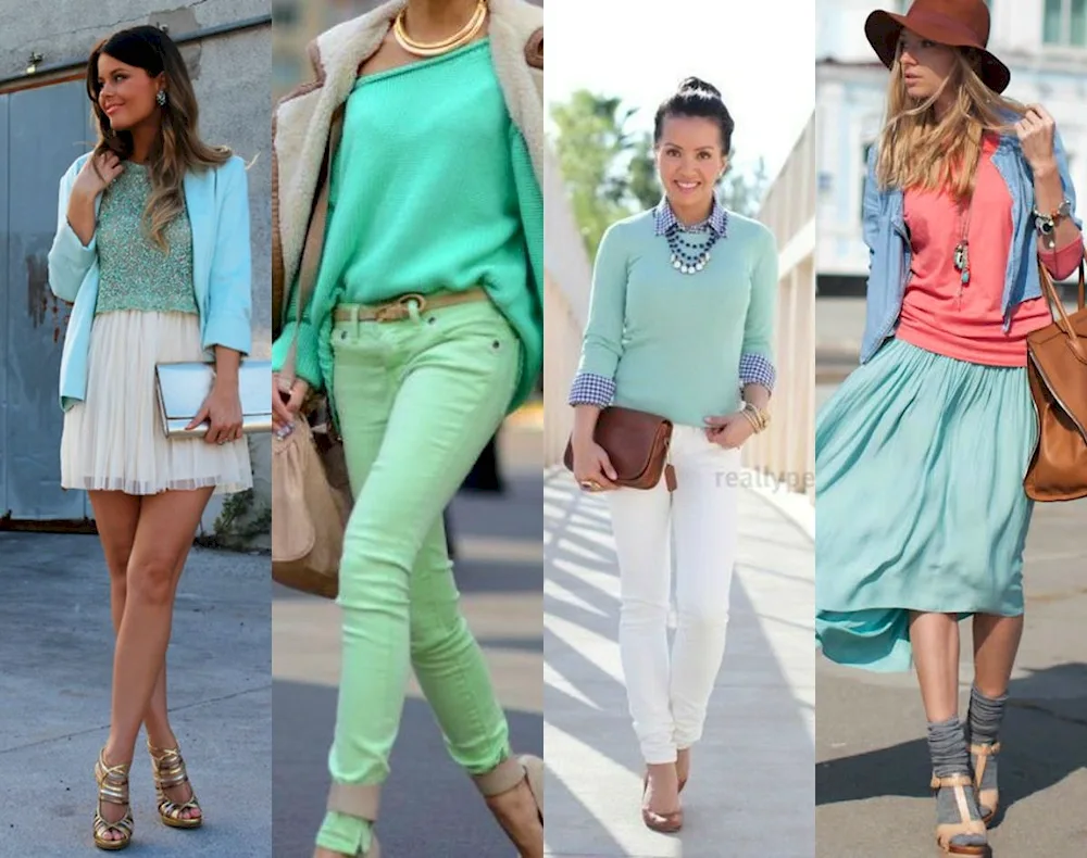 Mint colour combination