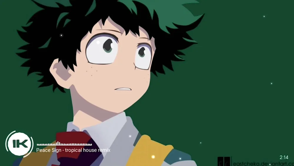 Midoriya anime