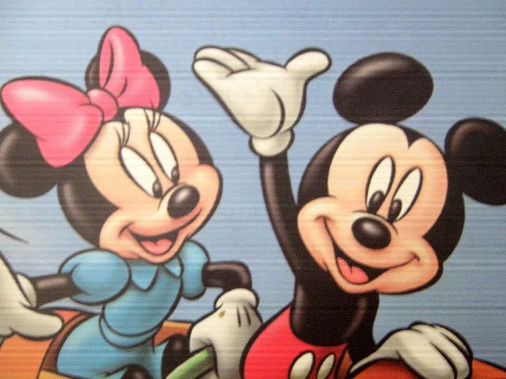 Mickey Mouse and Mickey Mouse Girl