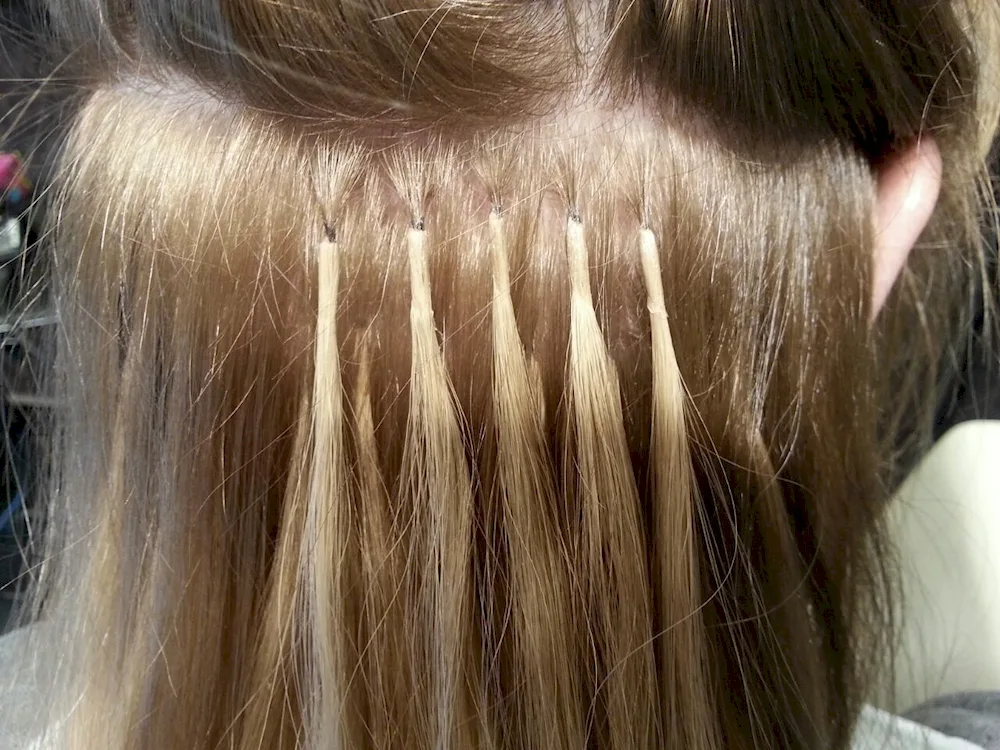 Micro nano hair extensions