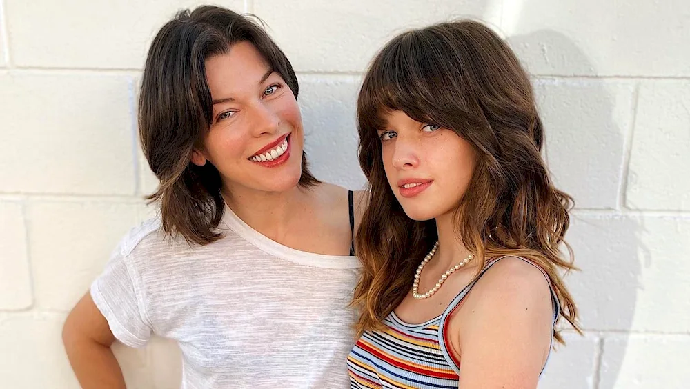 Milla Jovovich daughter