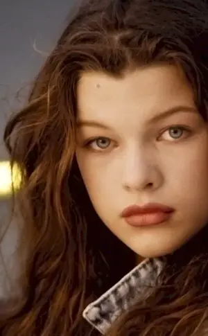 Milla Jovovich in her youth