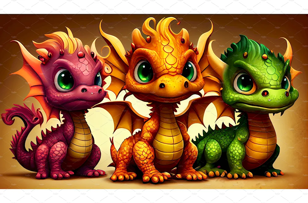 Dragons desktop wallpaper cute