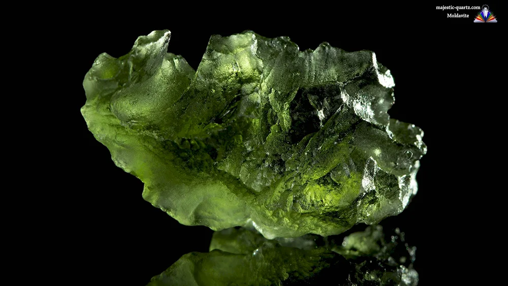 Moldavite mineral