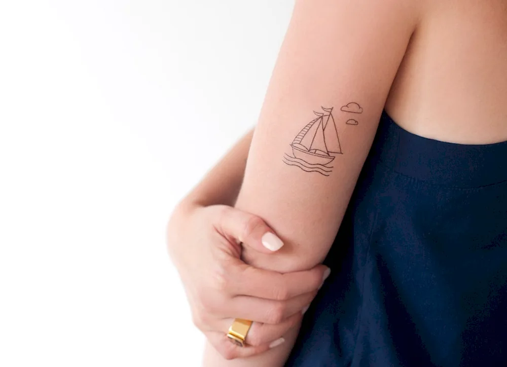 Whale tattoo