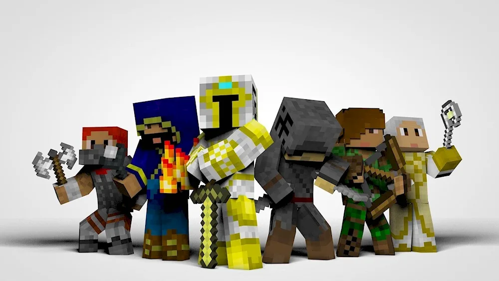 Minecraft heroes