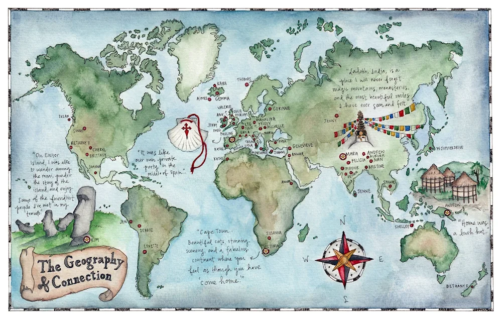 Map of Grand Line Van Pis