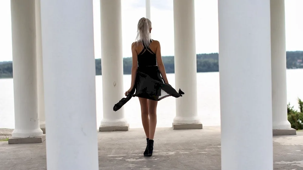 Woman from back
