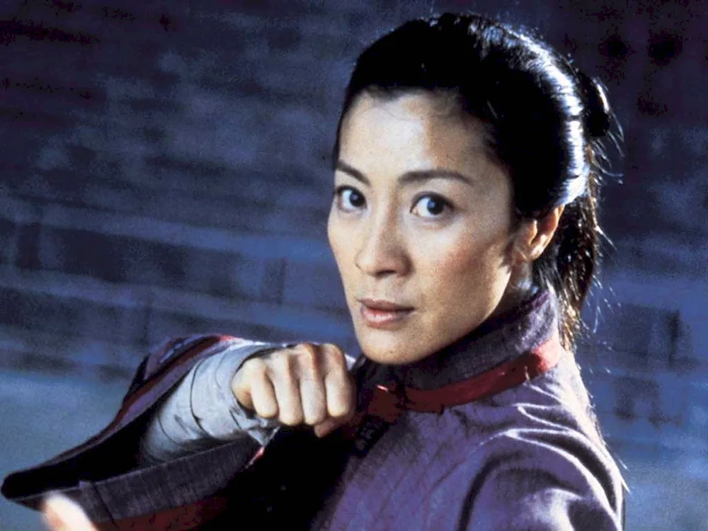 Michelle Yeoh as a young woman