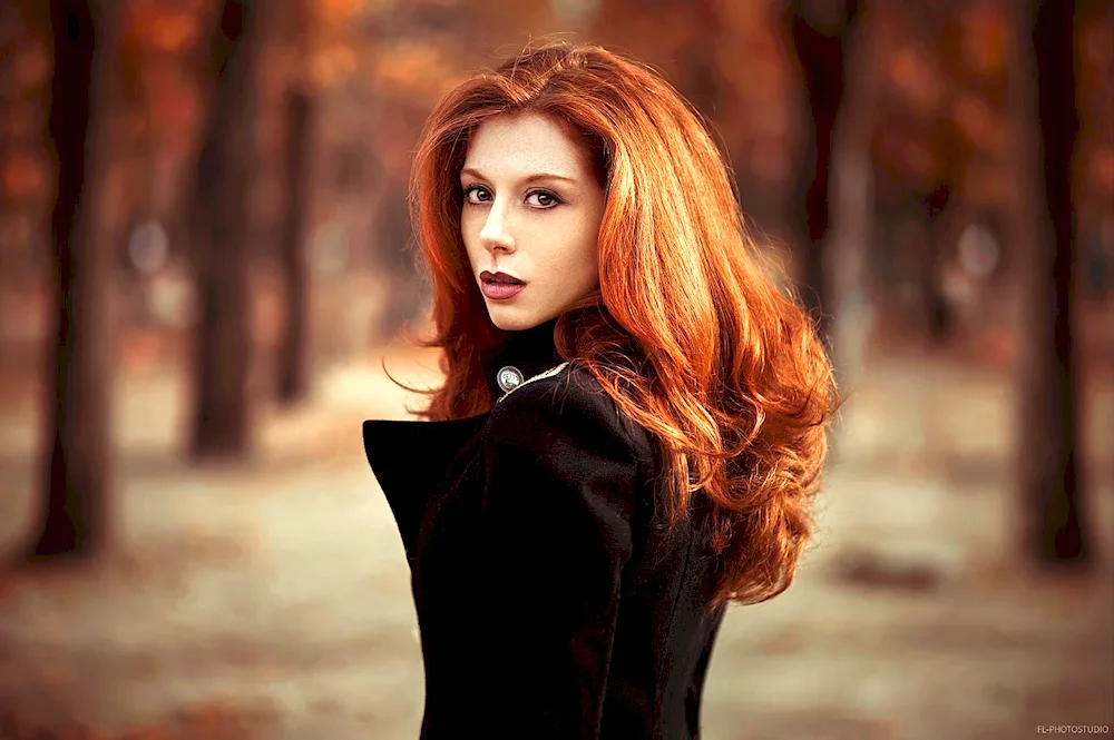 Model Katrin Kühn redhead