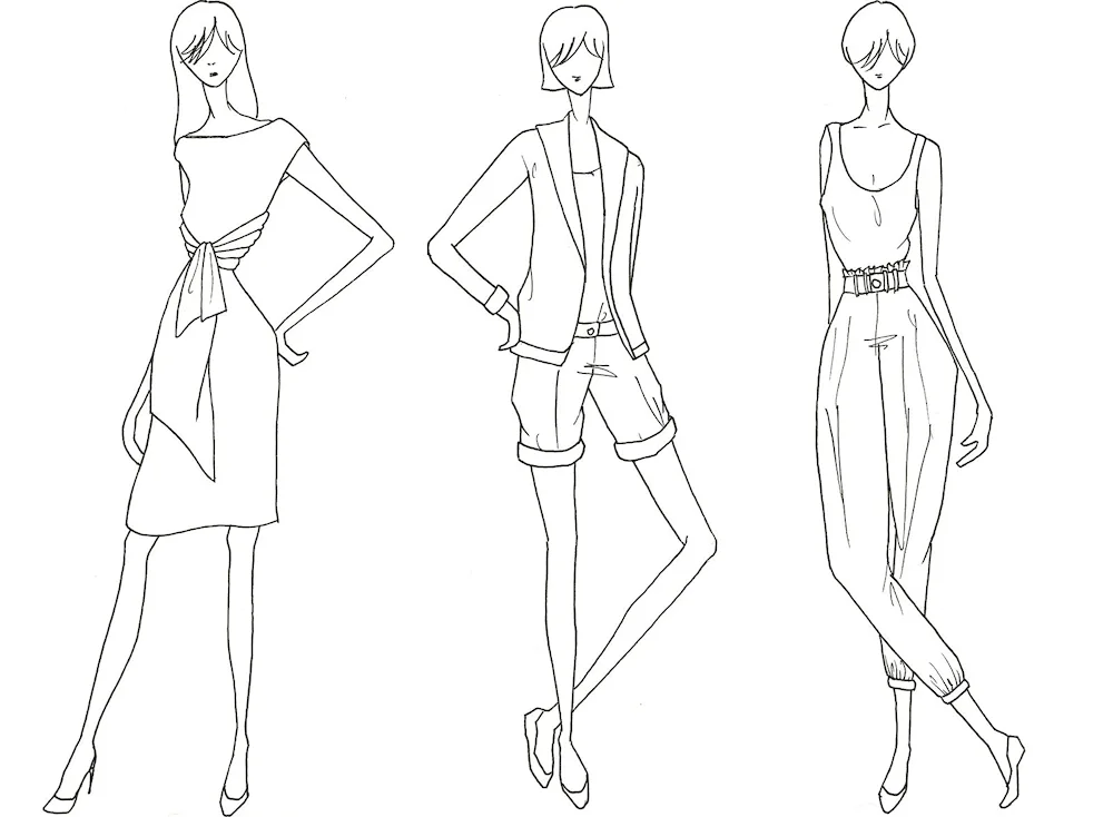 Model drawing