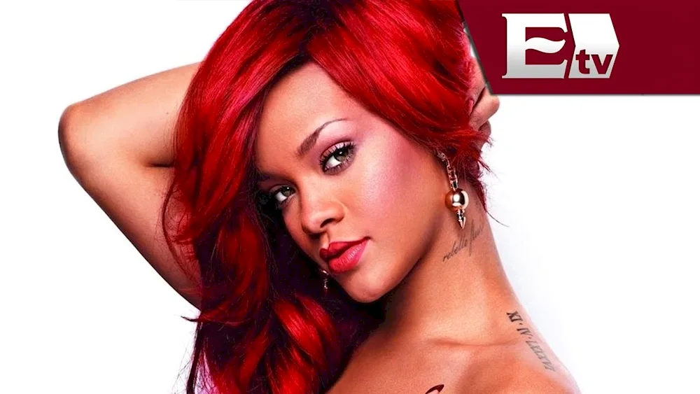 Model with red hair