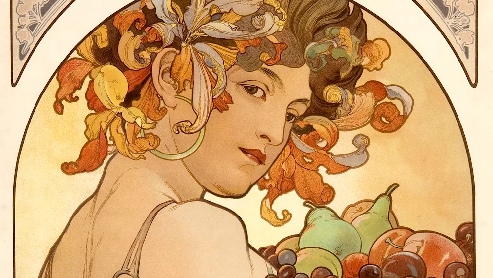 Modern Alphonse Mucha
