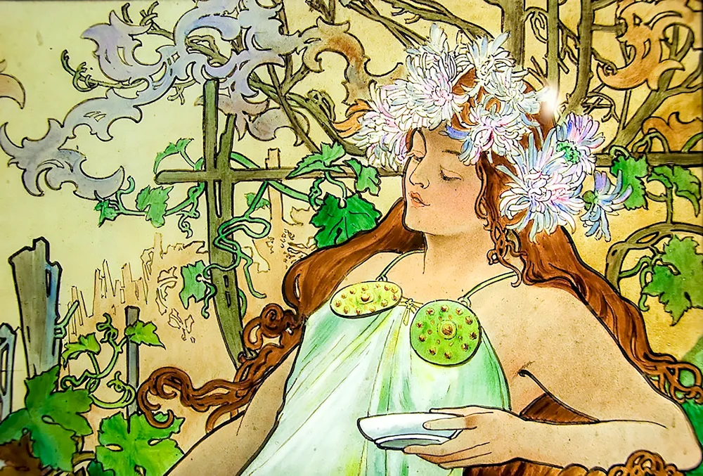 Modern Alphonse Mucha