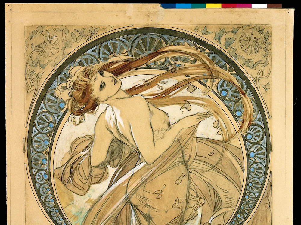 Modern Alphonse Mucha