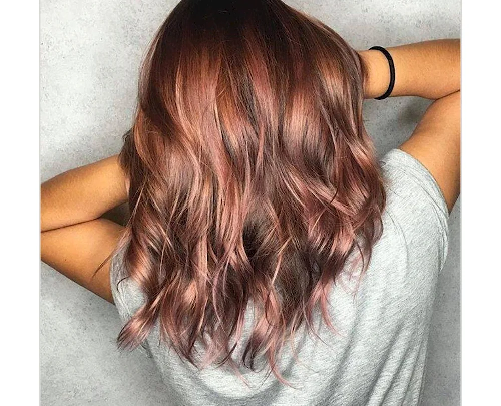 Balayage shatush chocolate