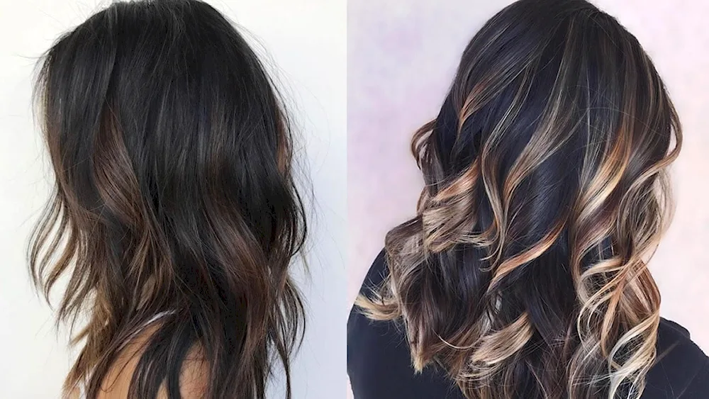 Air touch up colouring technique
