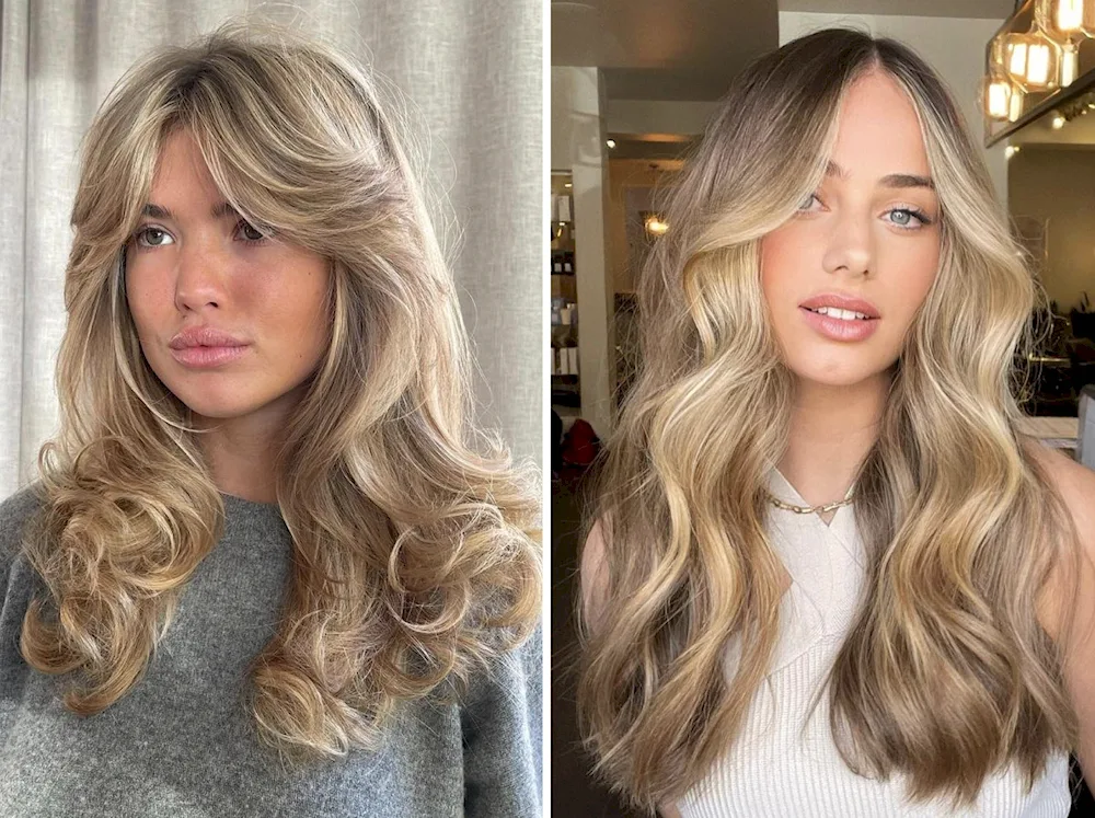 Fashionable hair colouring 2024 blond