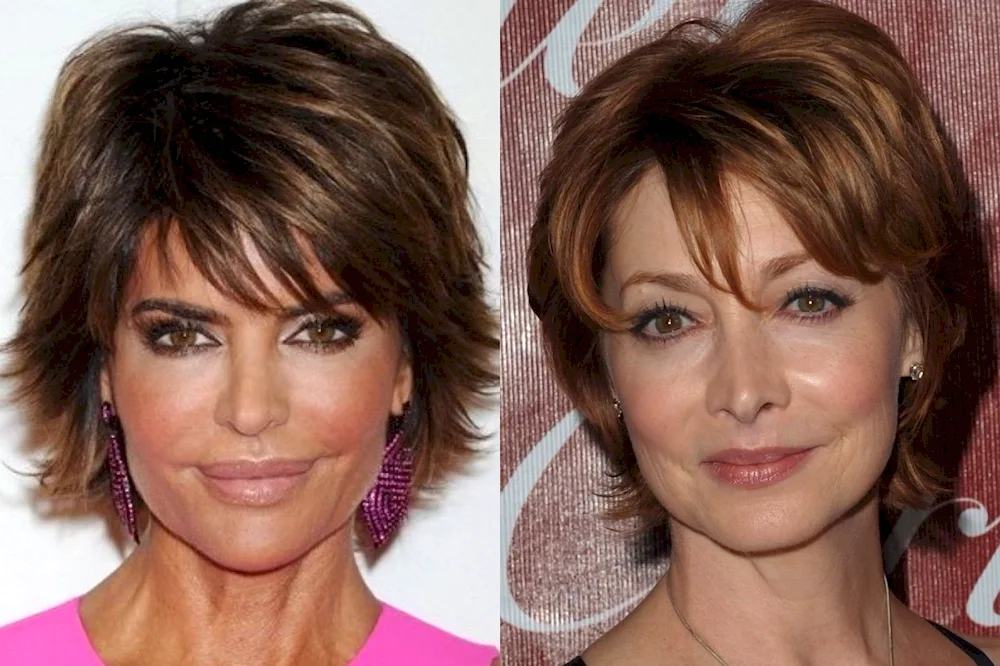 Fashionable hairstyles for women 50 years old