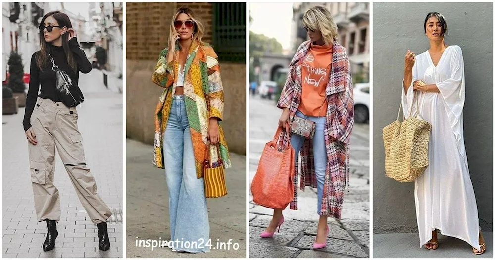 Fashionable women's looks