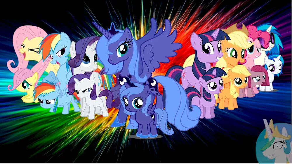 My little pony Friendship is a Miracle cartoon series