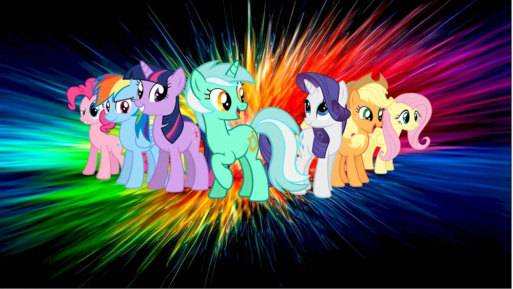 My little pony Friendship is a Miracle cartoon series