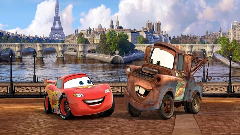 Lightning McQueen cartoon