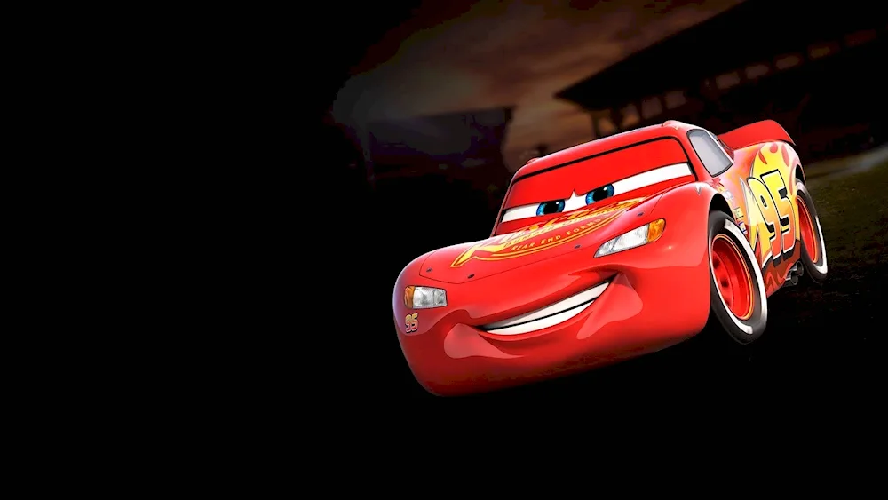 The Cars cartoon Lightning McQueen