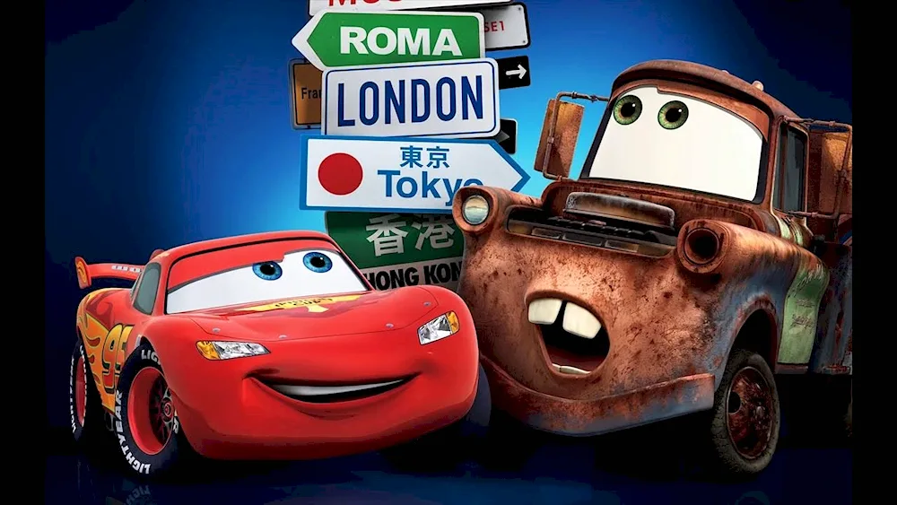 Lightning McQueen cartoon