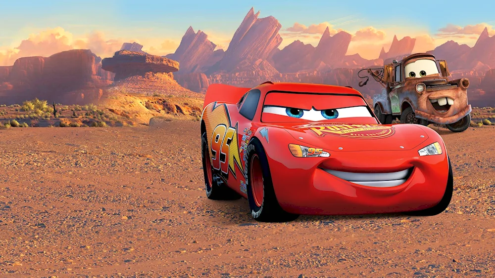 Lightning McQueen cartoon